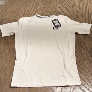 Under Armour Men's white Short Sleeve Tee